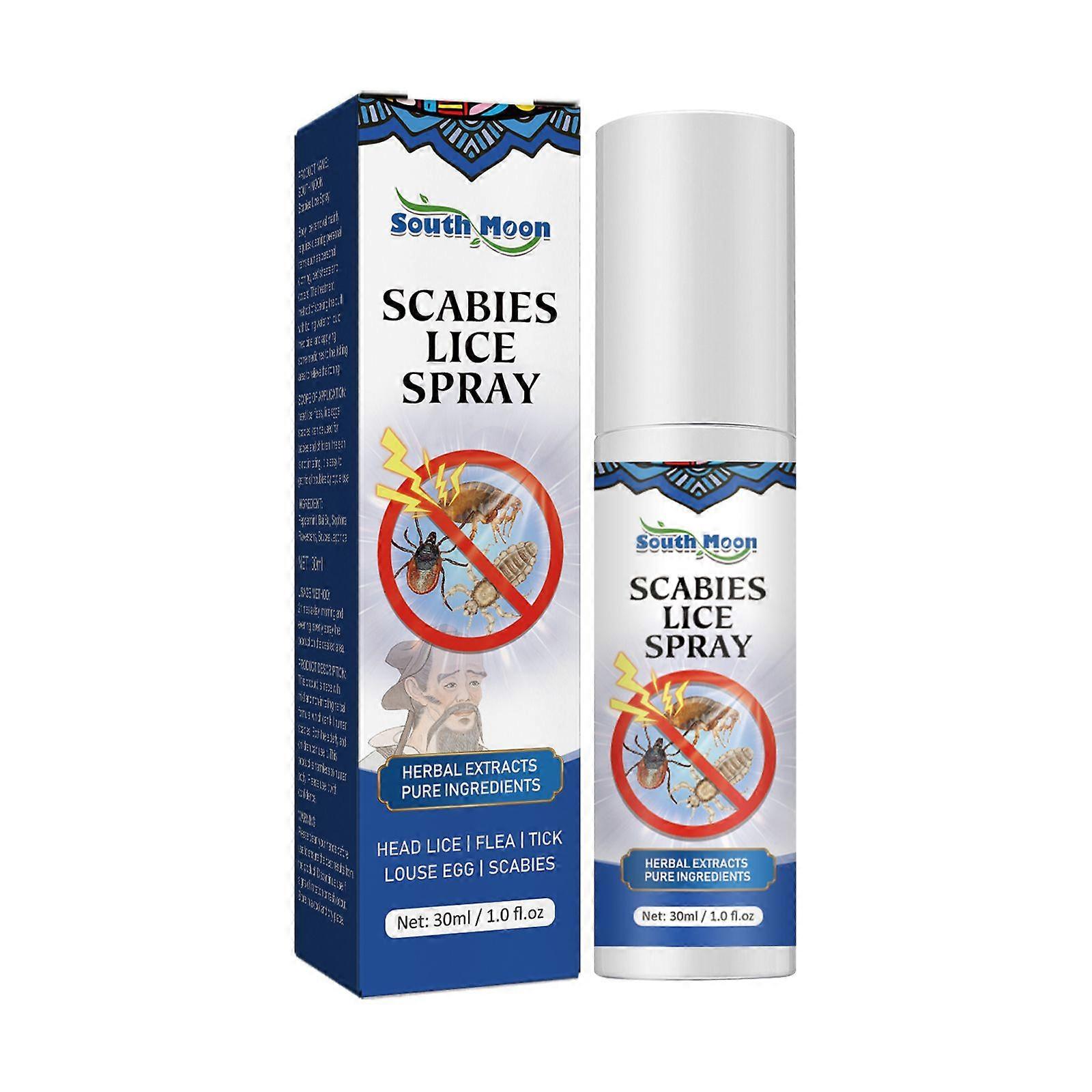 Fast-Acting Herbal Lice & Flea Spray - Deep Penetration, Moisturizing & Easy to Use