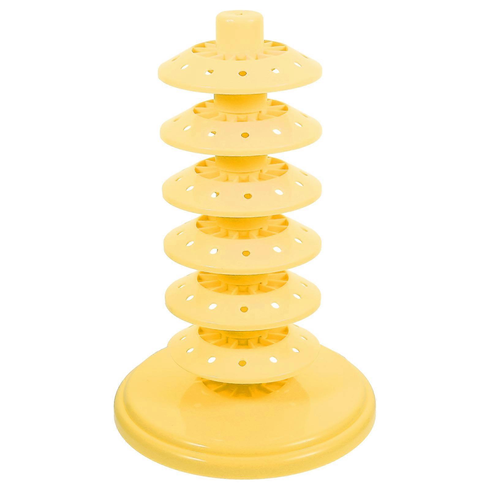 Tabletop Lollipop Stand Multi-hole Lollipop Rack Lollipop Insertion Round 8.7×5.5×5.5in 1Pcs