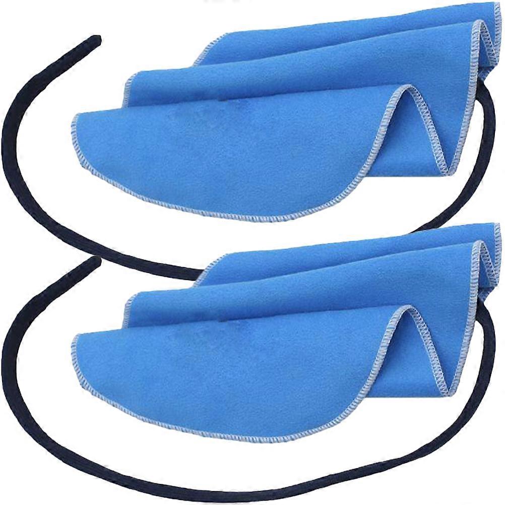 2pcs Durable Cleaning Cloths for Clarinet, Flute, Soprano Sax – Moisture Protection & Internal Cleaning, Compact Storage