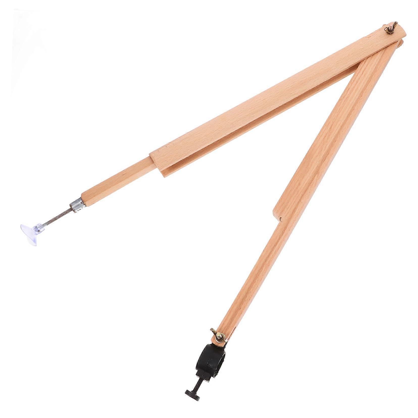 Woodworking Compass Adjustable Beech Wood for Precision Circle Drawing Ideal for Drawing Lessons and Educational Use