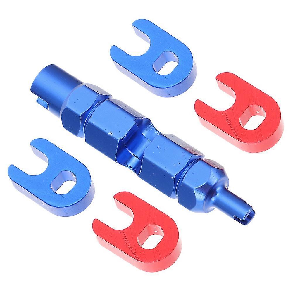 Aluminum Alloy Bike Tire Valve Removal Tool, Compact & Stylish Design, Corrosion Resistant, Labor Saving for Easy Bicycle Repairs