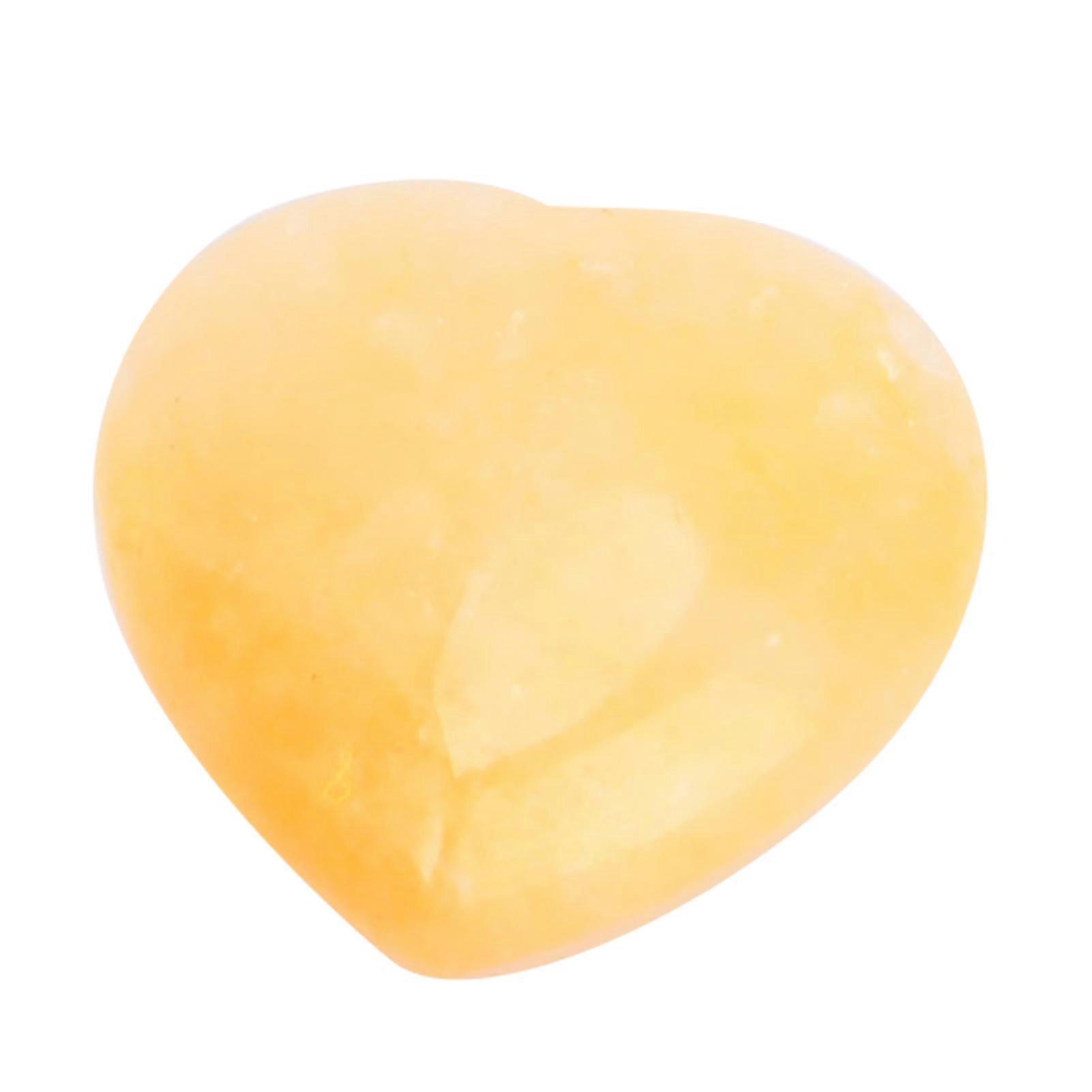 8Pcs Natural Crystal Stone Set HeartShaped for Meditation Divination Decoration
