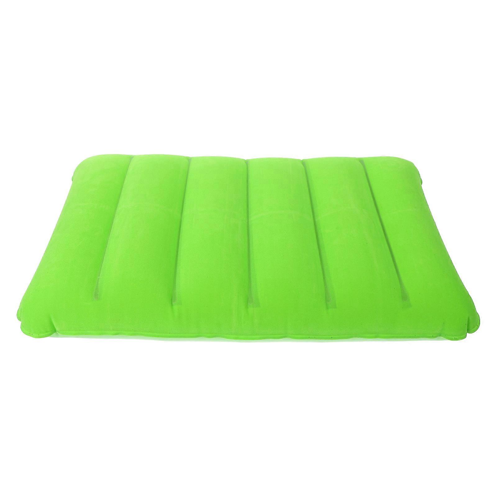 Lunch Break Pillow Inflatable Sleeping Pillow Breathable Ergonomic Design General Users Outdoor Camping 1Pcs