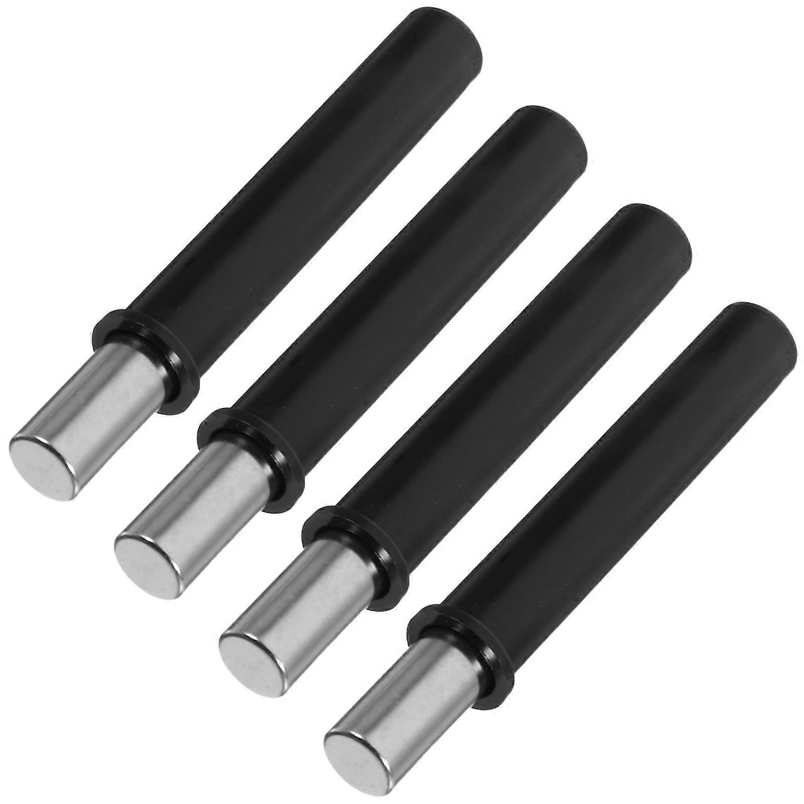 4 Stück hydraulischer leiser Abseilzug für Mülleimerdeckel – Langsam schließender Dämpfer, Soft-Close-Mechanismus für Mülleimer, Papierkörbe, Schränke und Toilette