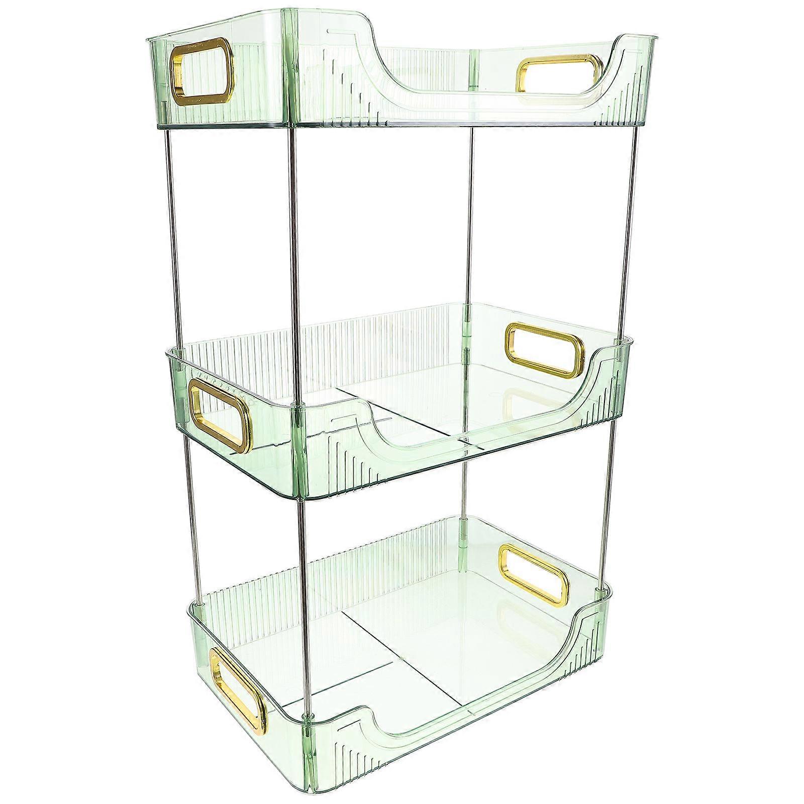 1Set Bathroom Counter Organizer Multi Layer Storage Rack for Bathroom Use