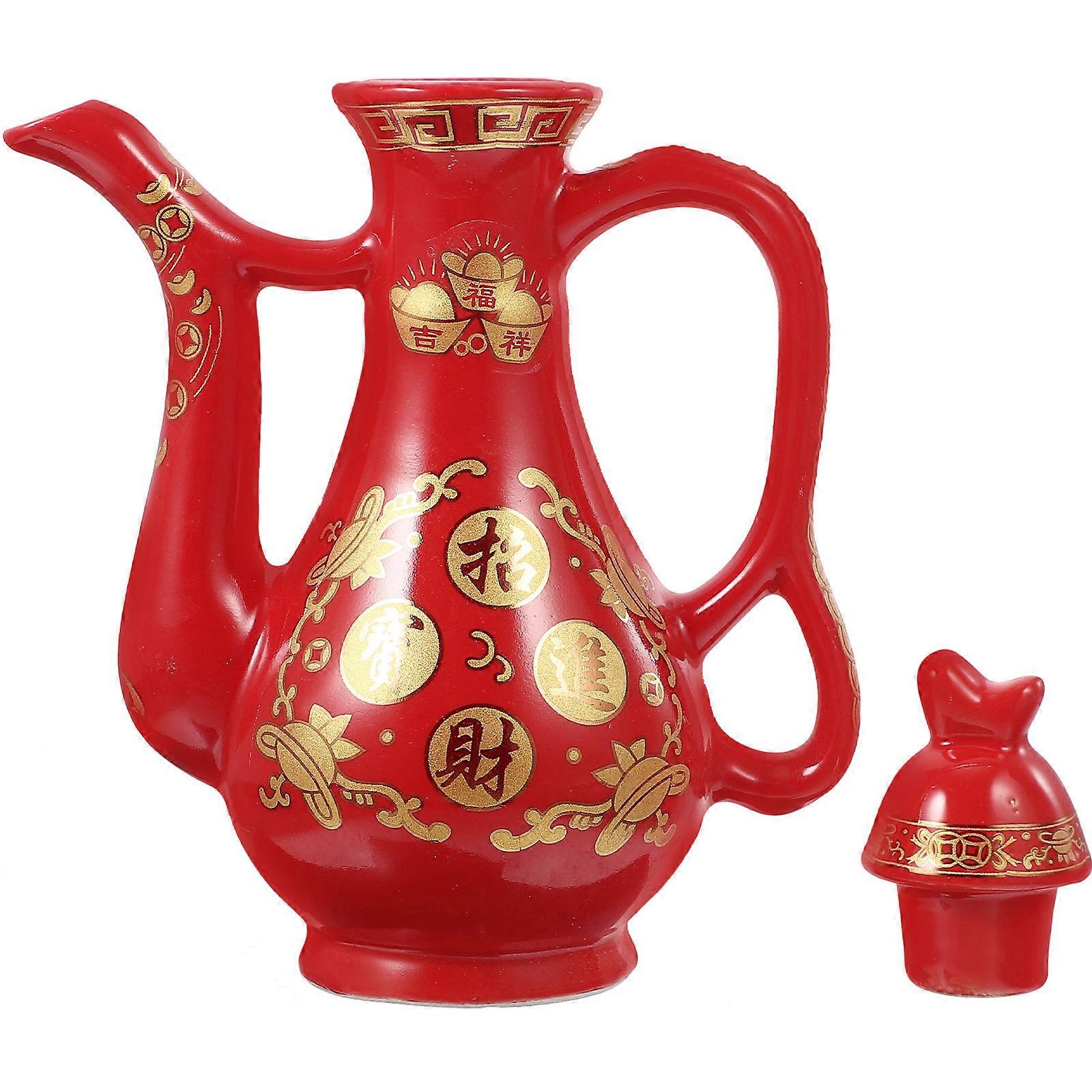 Ceramic Pot Water Jar for Temple Holy Use Buddhist Hall Pot