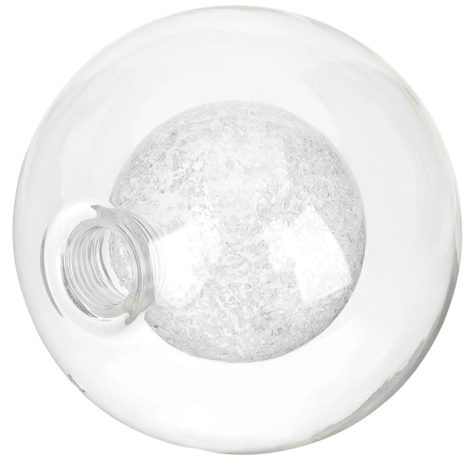 Clear Light Glass Cover Sphere Shape Chandelier Replacement Globes 1Set
