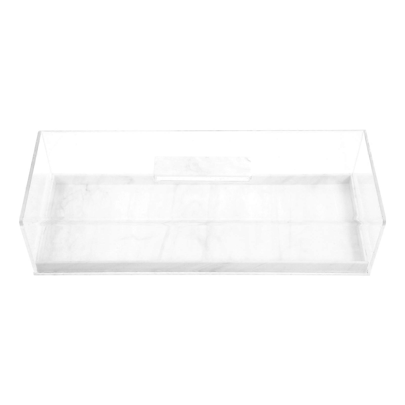 Cake Holder With Lid Rectangular Cake Display Tray Transparent For Home Party Protection And Freshness Preservation 1Pcs