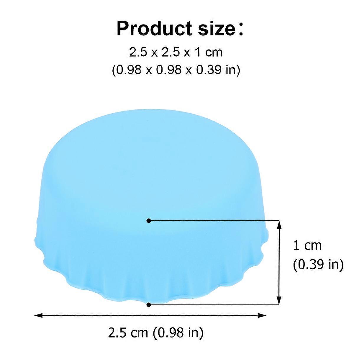 Silicone Cap For Bottle Non-Leak Keep Beer Fresh and 6Pcs For Home