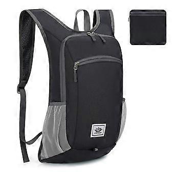 Mochila dobrável leve à prova d'água embalável para viagens e caminhadas Mochila de bicicleta para homens e mulheres