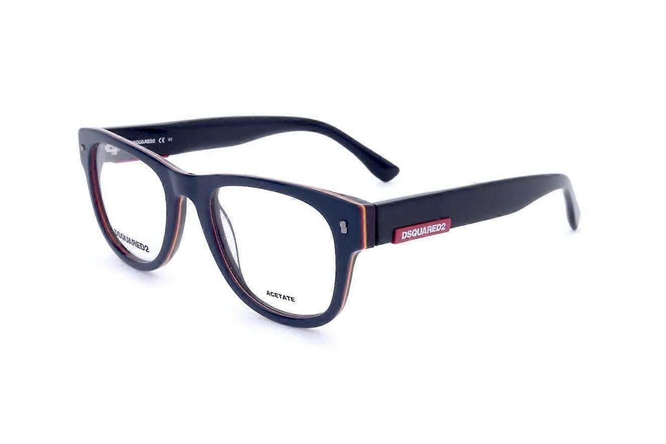 Eyewear Frames Dsquared2 D2 0048 9N7 BLUE BLACK 51/20/145 MAN