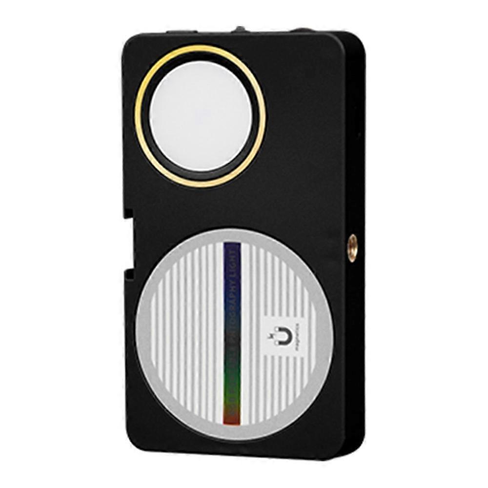 N19 Tri-Color Pocket Light Portable Magnetic LED Lamp Photography Fill Light 2800-9000K