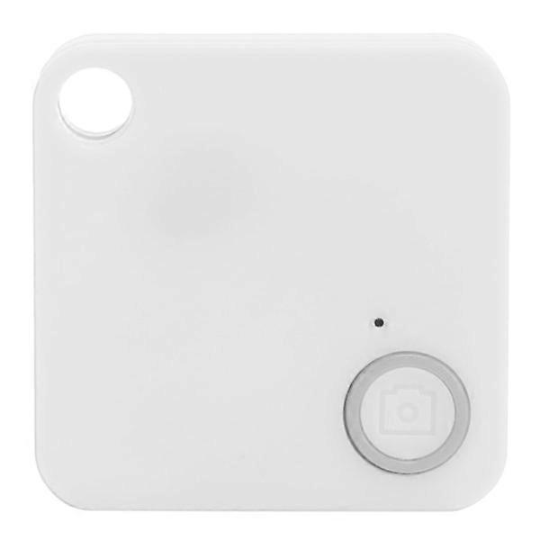 Bluetooth Tracking Device Anti-lost Key Finder Item Locator Anti-Theft Alarm for Children Pets Wallet (White)