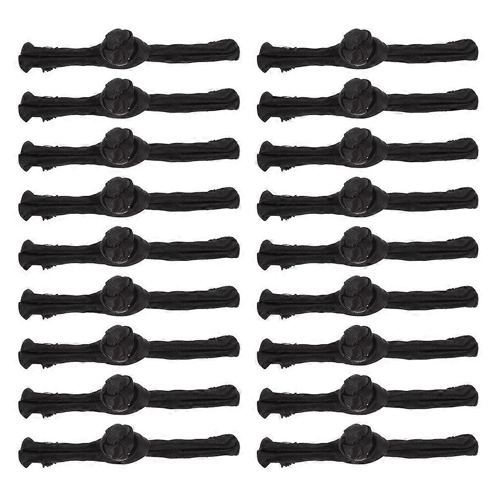 Retro Style Clothes Buttons Clothing Accessories for Women in Elegant Design with Rectangular Shape 30 Pairs