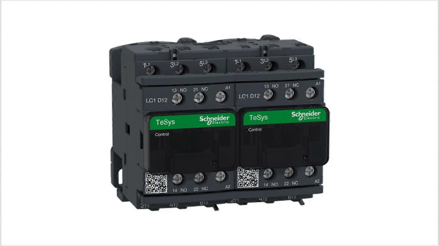 Schneider Contactor 12a 3-pole Reversing Lc2d12g7v