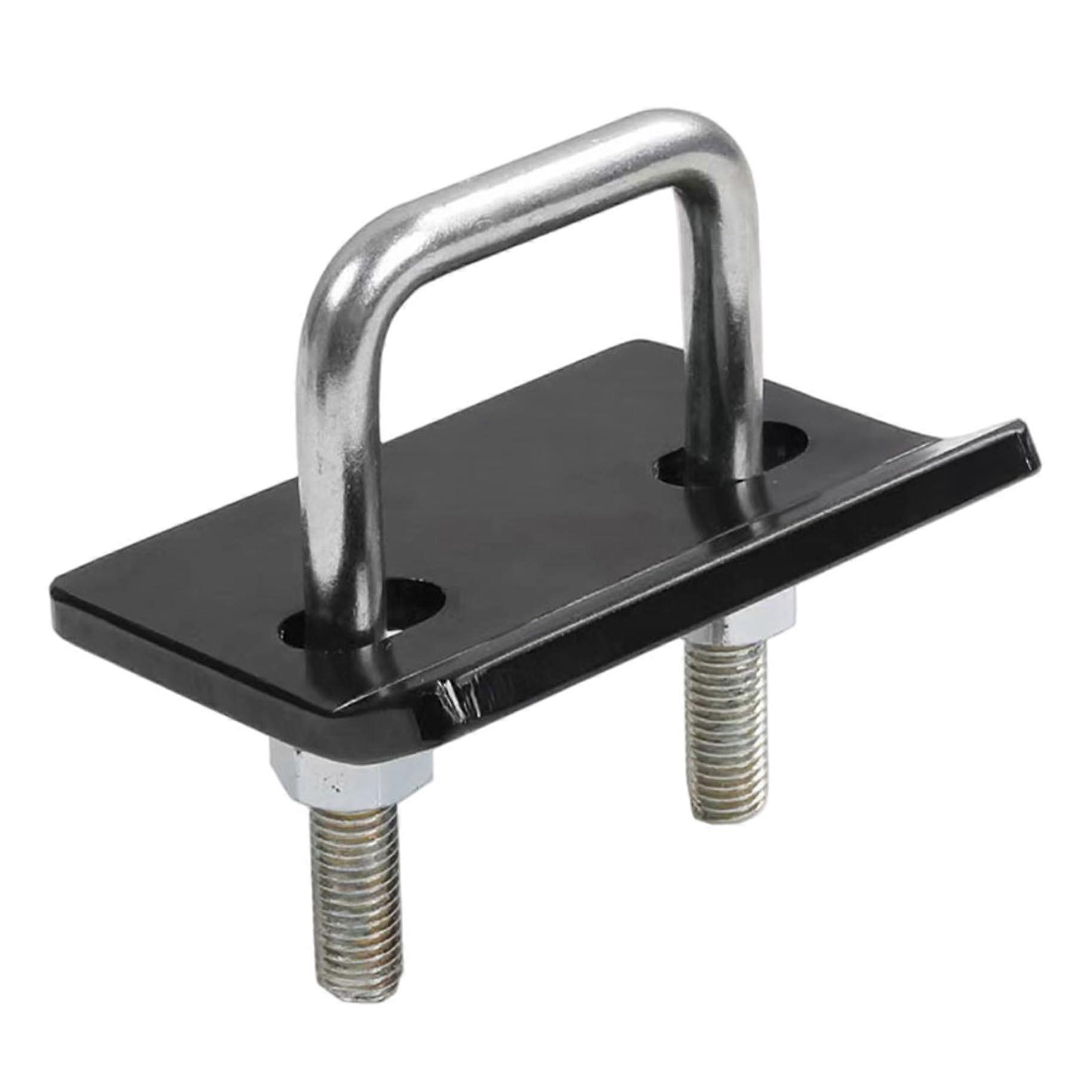Manganese Steel Anti-Rattle Hitch Clamp for 1.25 Inch and 2 Inch Receivers, Reduces Movement and Play