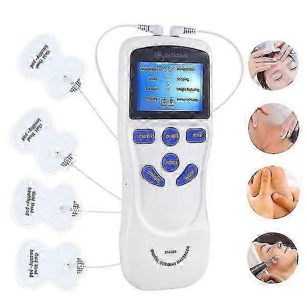 TENS EMS Machine: Electrical Muscle Stimulator for Back Therapy