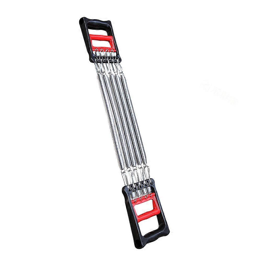 FRCOLOR Adjustable 5 Spring Chest Expander Pull Elastic Bands for Muscle Training