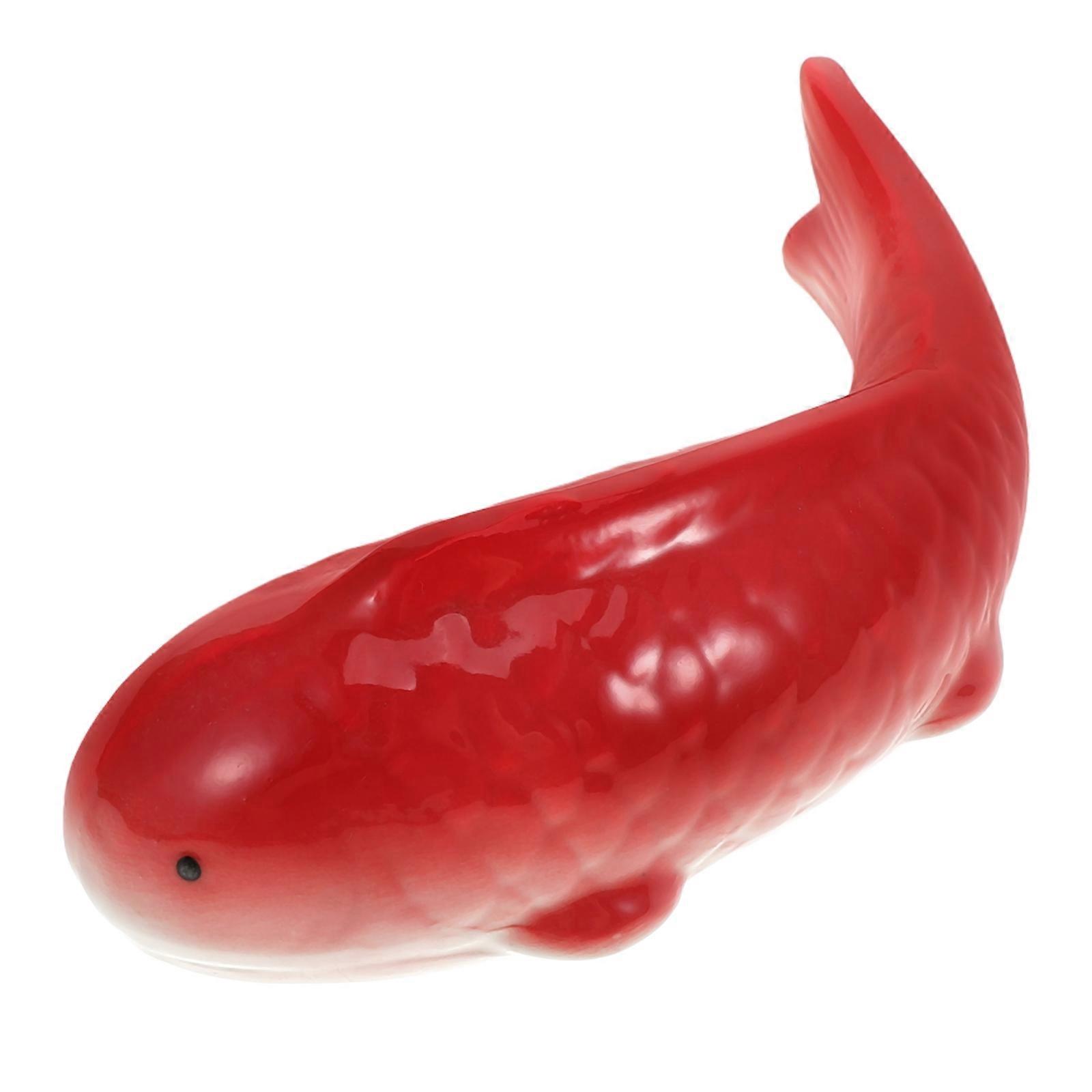 Fish-shaped Floating Fish Ornament For Homeowners Outdoor Decoration 5.3X3.9X2in 1Pack