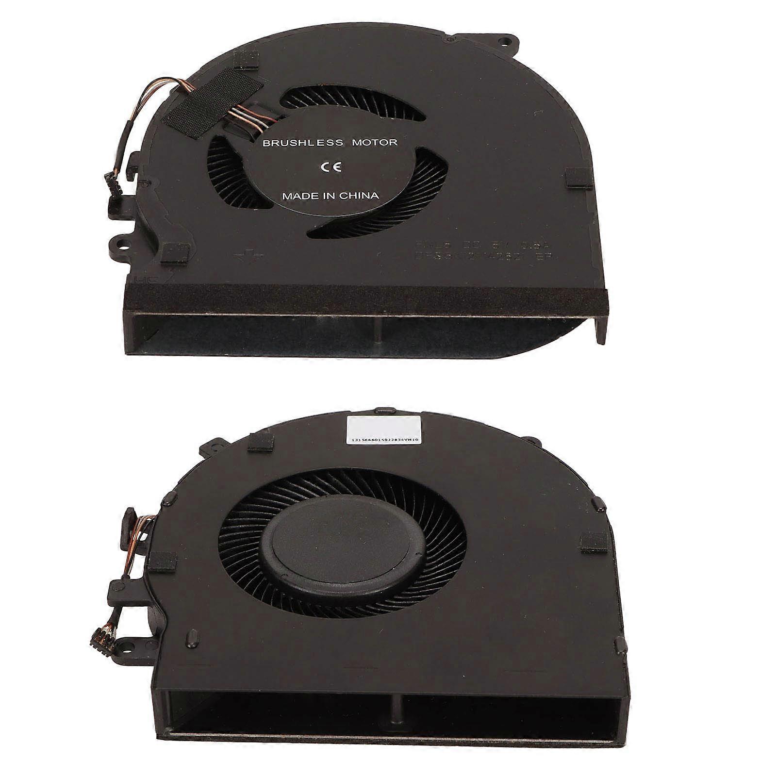 CPU-Lüfter 4-poliger Stromanschluss CPU-GPU-Lüfter für Spirit Blade 15 GTX1060 RZ09 027 RZ09 0270 RZ09 0300 CPU GPU-Lüfter 