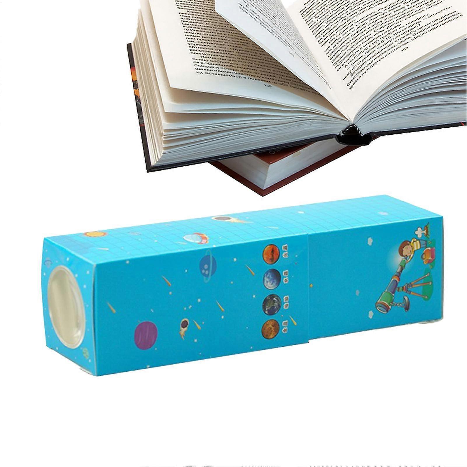 Paper Telescope for Kids Monocular for Kids DIY Craft Kit with Paper Materials, Science Experiment Toy for School and Home, Girls