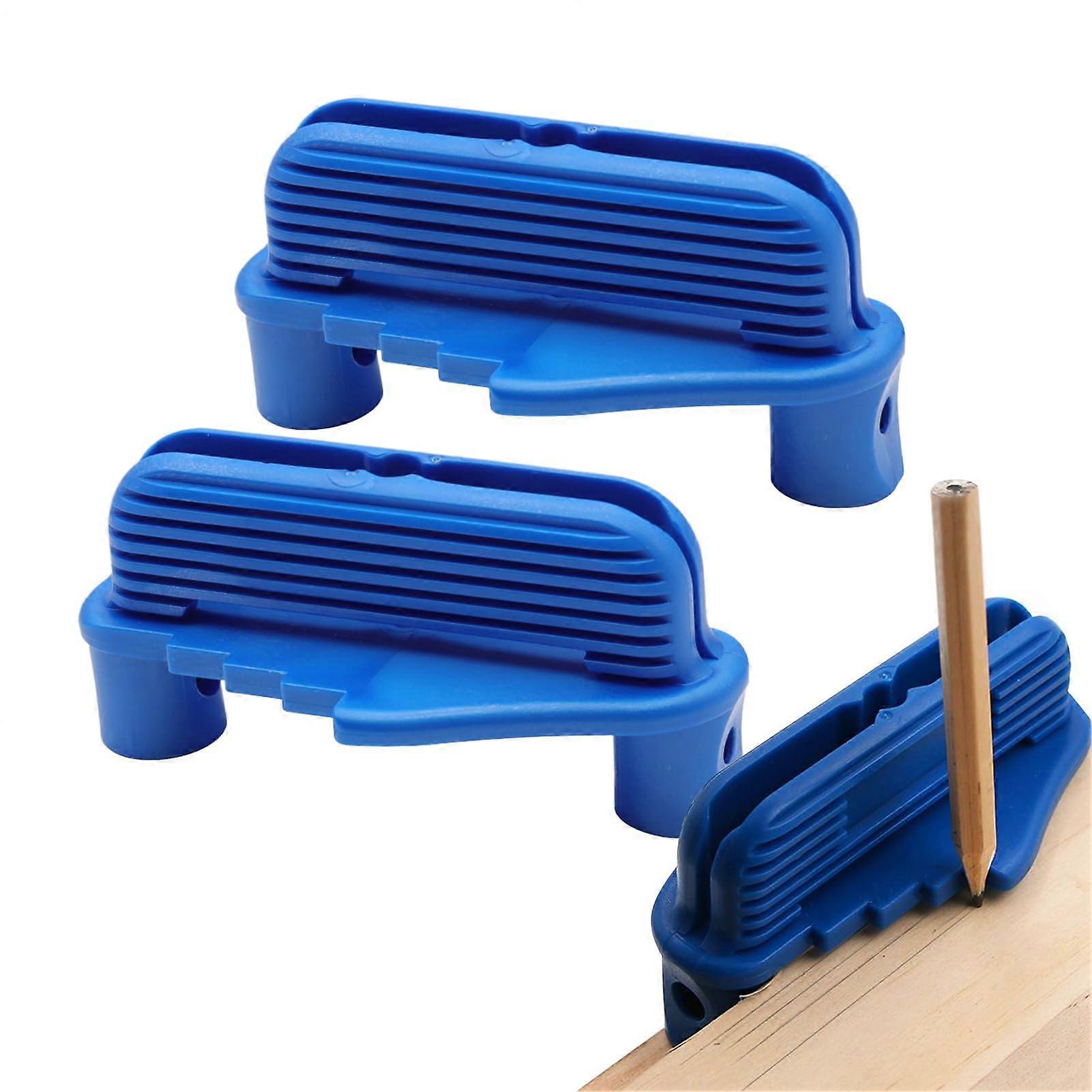 Positioning tool for locating marking centers, woodworking tool – precise magnetic tool, easy offset marking for amateurs and teachers.