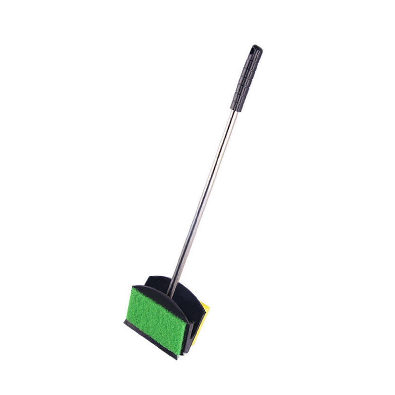 Aquarium Brush, Aquarium Long Handle Cleaner, Scraper for Glass Aquarium, Algae Scraper, Small Size