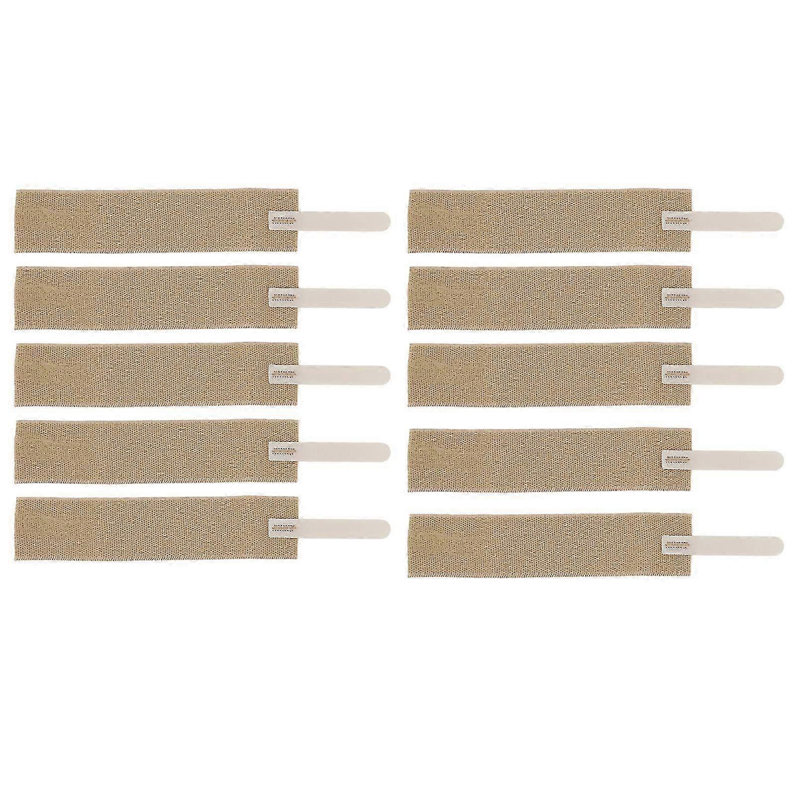 10pcs Urinary Bag Fixation Strap with Hook & Loop Fasteners - Adjustable Tightness Urine Bag Bands for Secure Support
