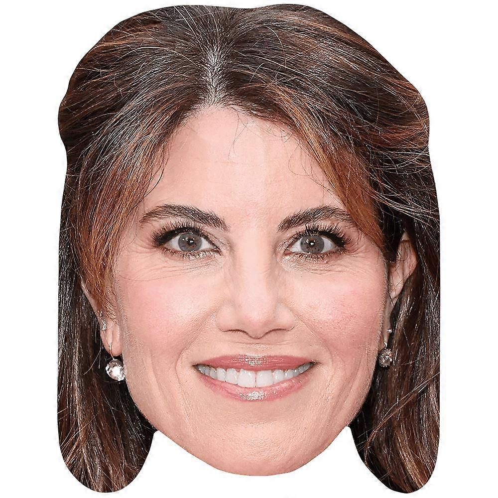 Monica Lewinsky (Smile) Celebrity Mask, Flat Card Face