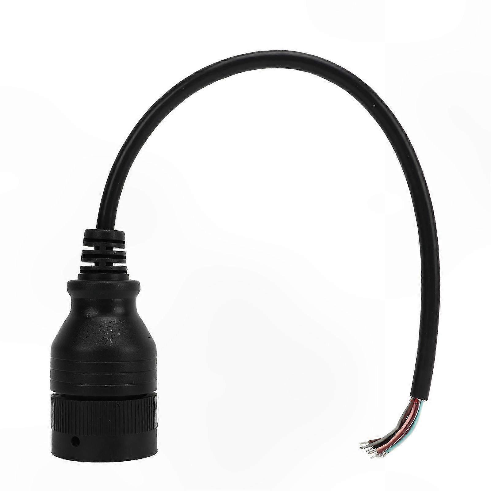 Heavy Duty 14-Pin Diagnostic Cable for Truck Engine Scanning Tool Connection Replacement