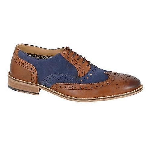 Roamers Mens Leather Brogues