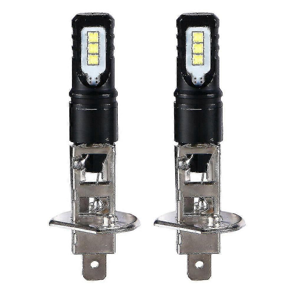 2x Kit Fari LED H1 6000K 6000lm per Abbaglianti