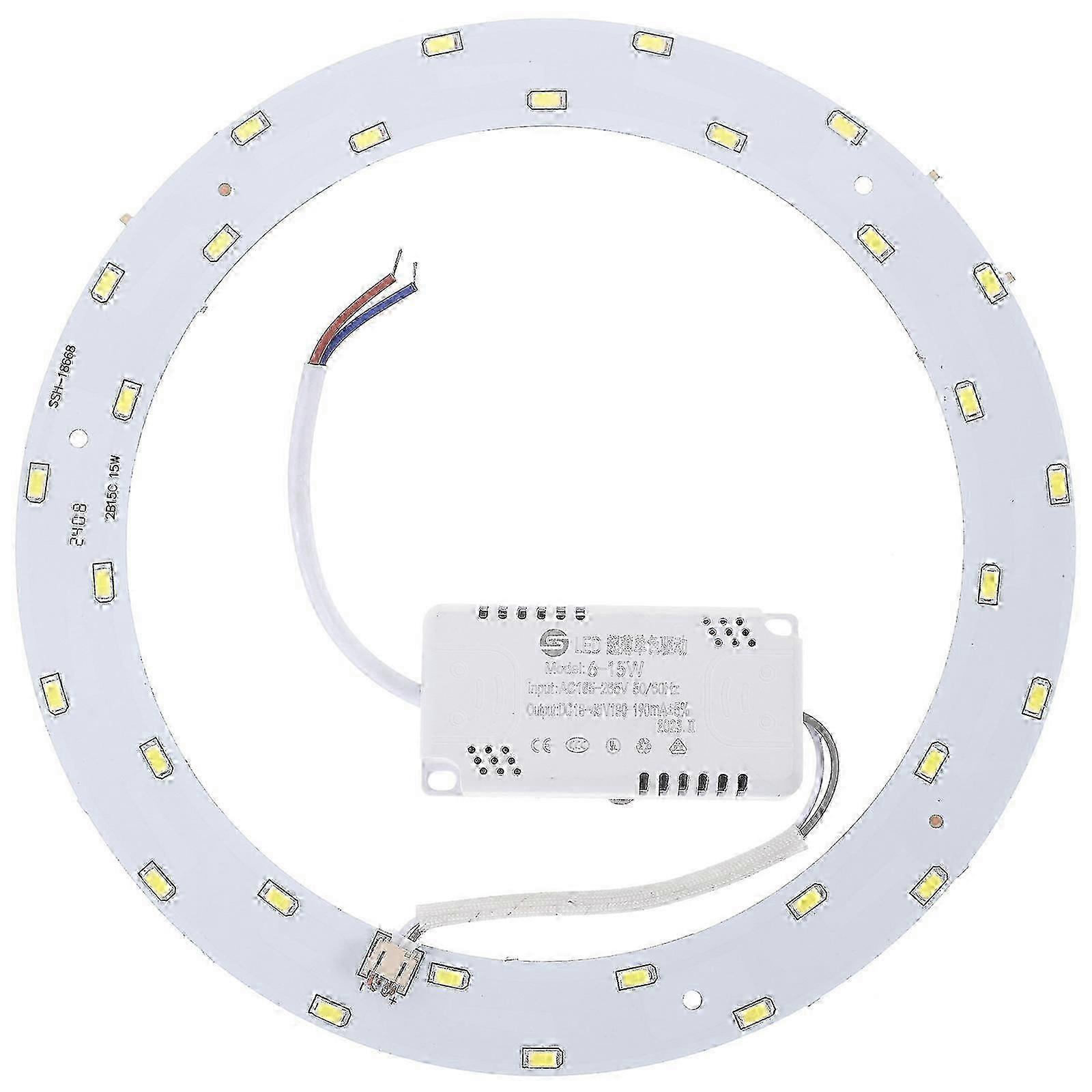 15W 220V-240V SMD 5730 30-LED Magnetic Circular LED Panel Bar Lamp LED Ceiling
