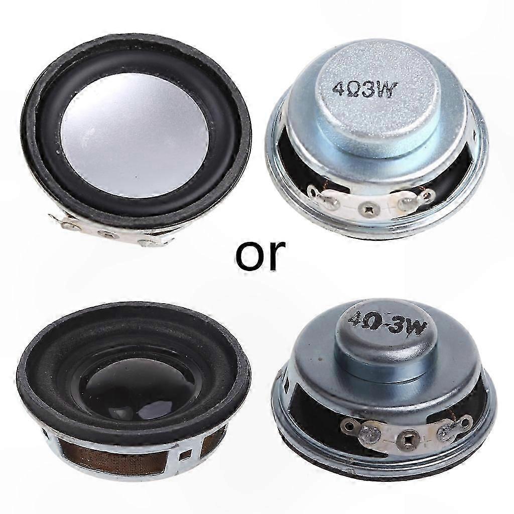 2-pack mini-hoornluidsprekers voor notebooks, 4 ohm 3W draagbare luidsprekers