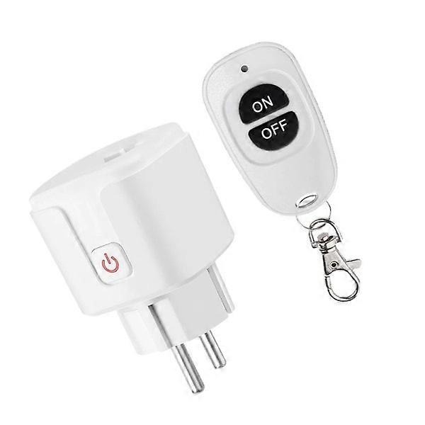 433 mhz wireless remote control switch 110V 220V 16A EU FR smart socket plug