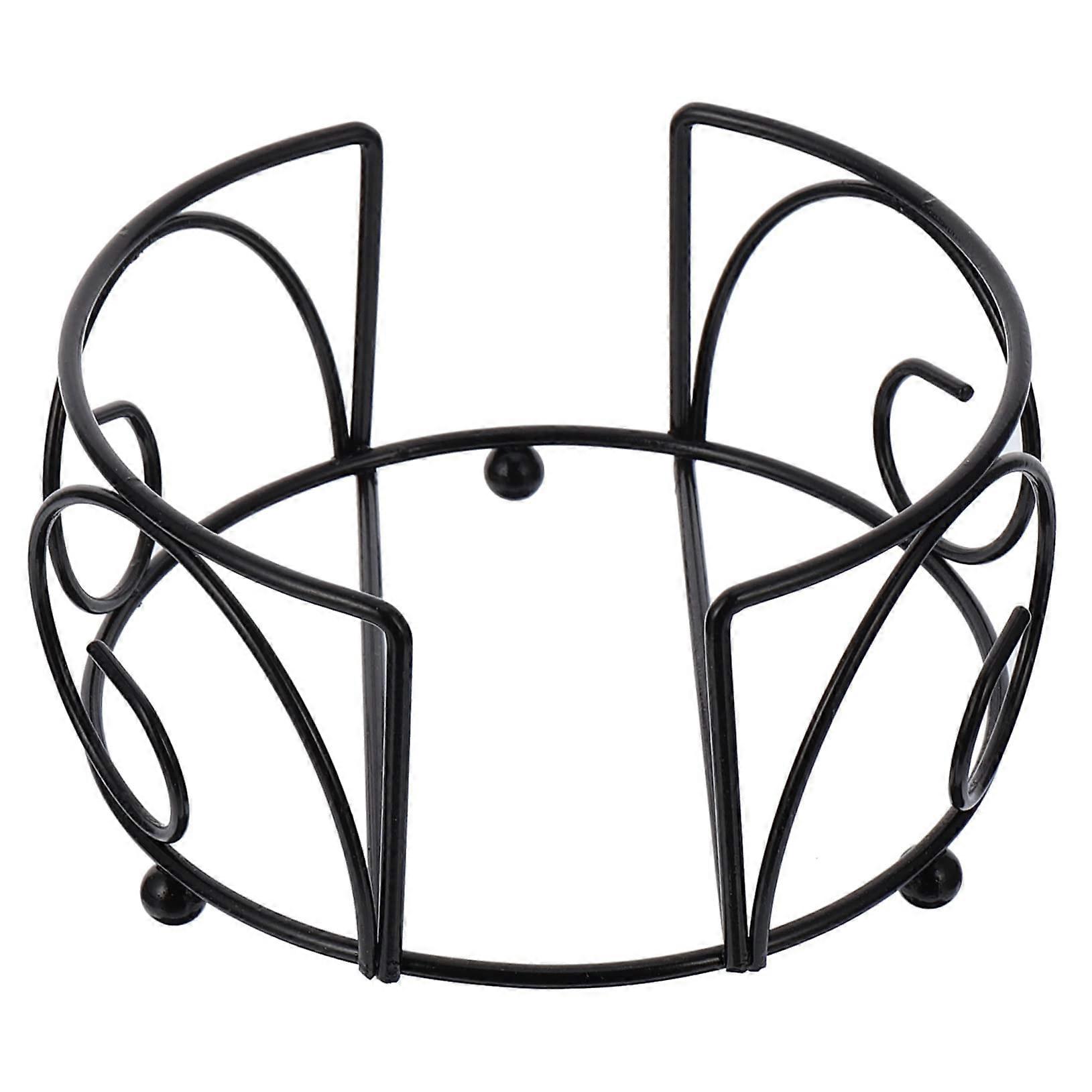 Coaster Holder Iron Metal, SpaceSaving Placemat Rack, Kitchen Countertop Organizer For Home Office Restaurant And Cafe