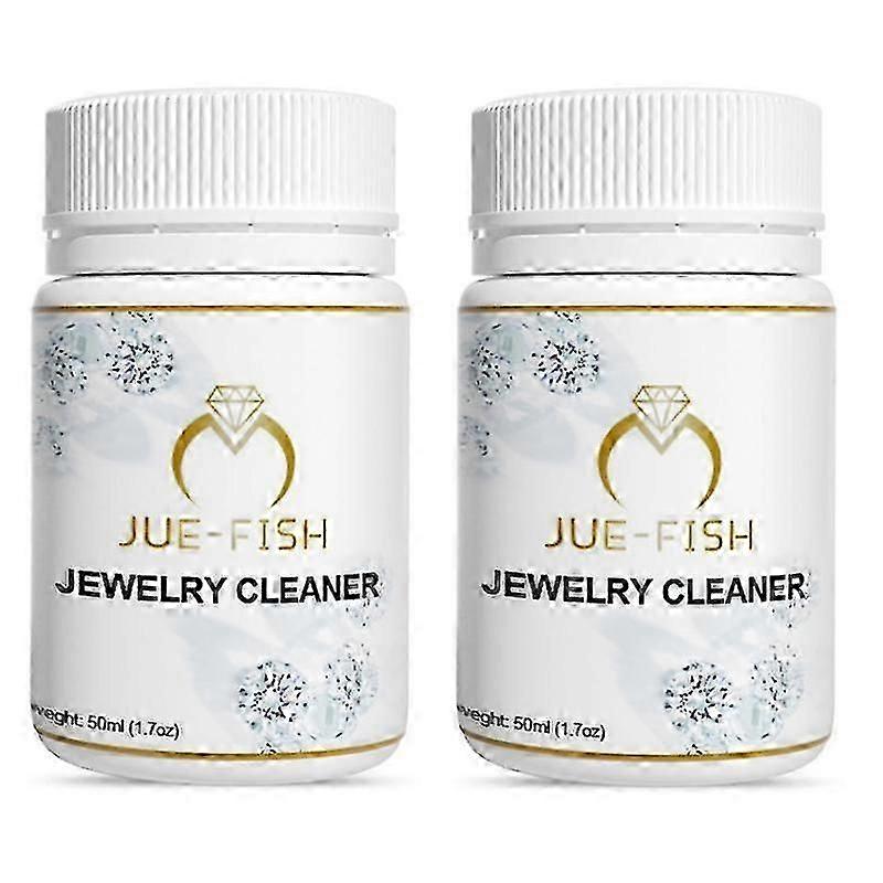 1-3pcs Bath Metal Silver Gold Earring Ring Jewellery Cleaner Dipping Solution Cleaning