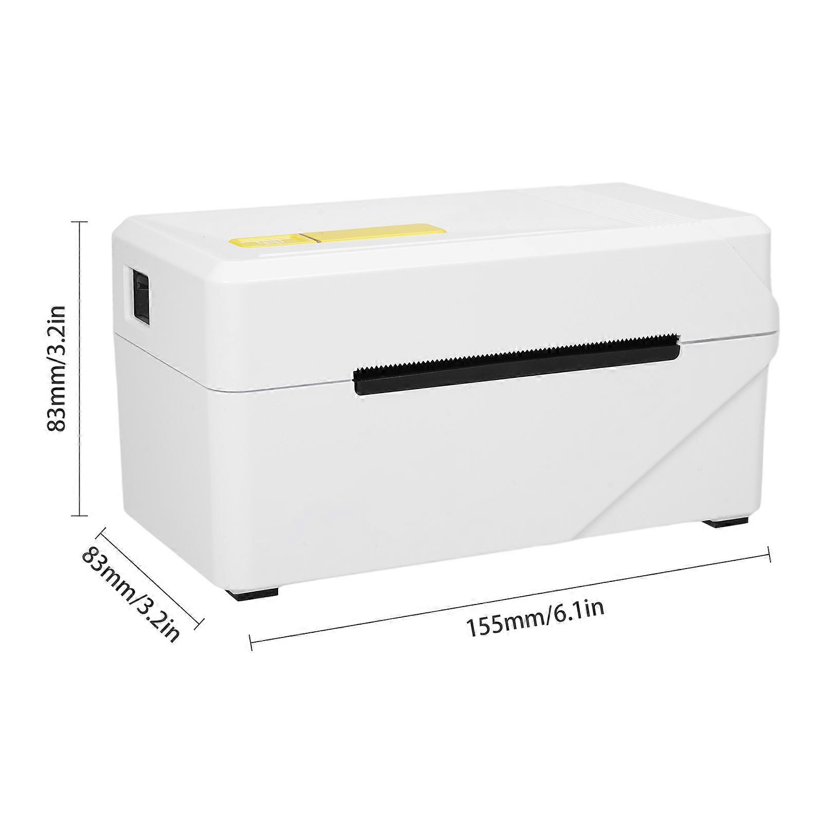 80mm Wireless Thermal Label Printer USB+BT A318 203dpi Desktop