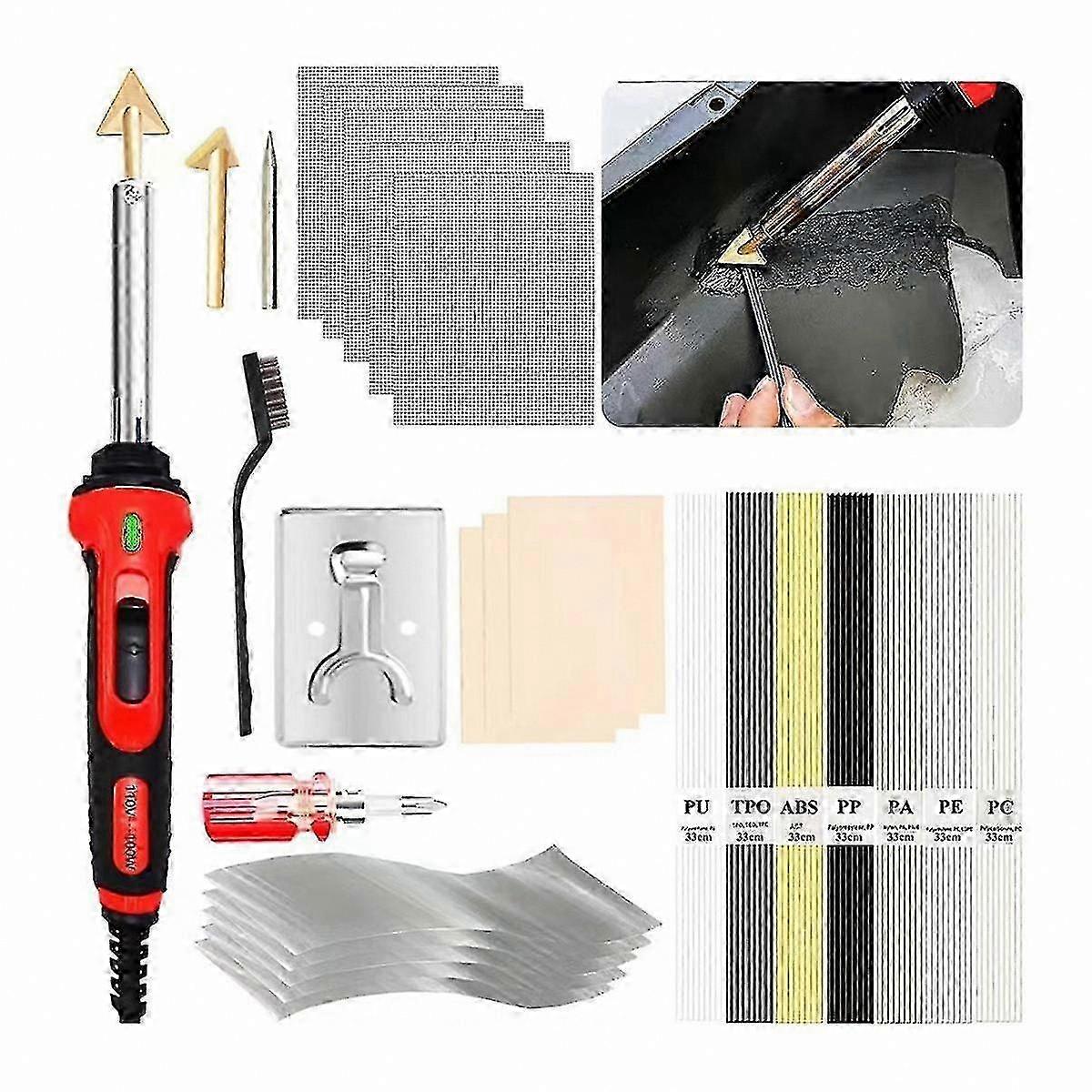 Plastic Welding Tool Kit for Home and Auto Repairs