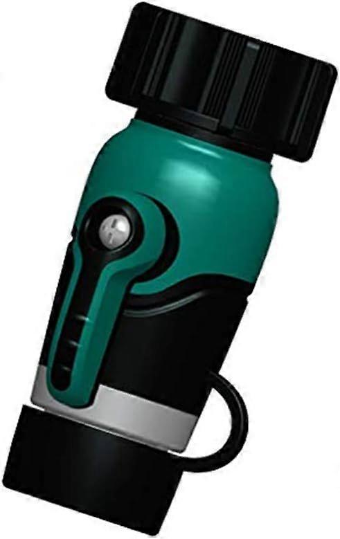 4-way valve water distributor. Water flow can be regulated and shut off.