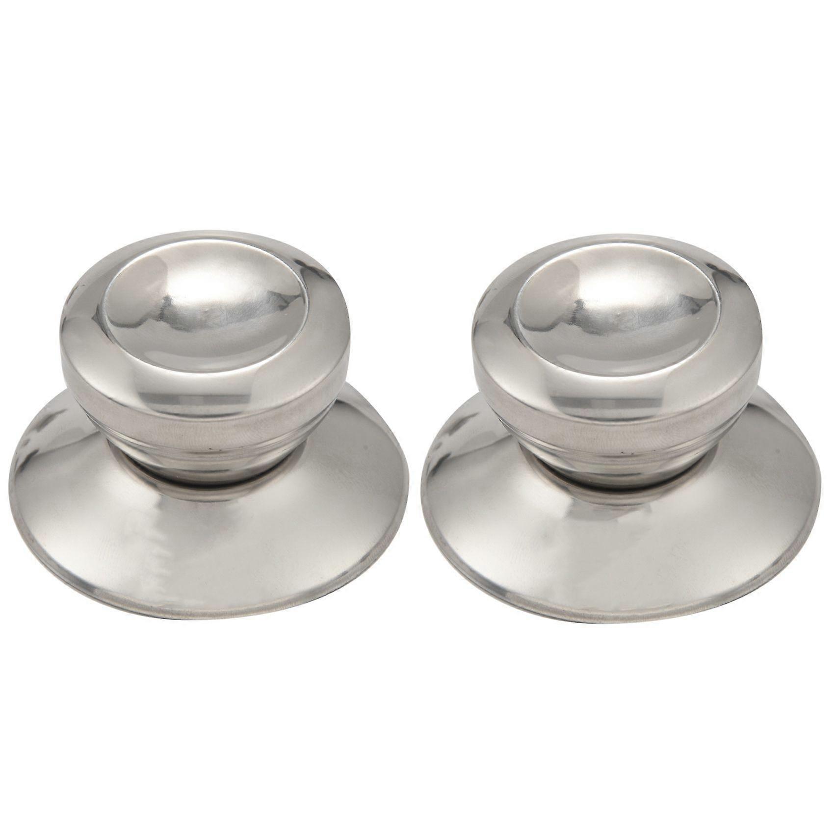 2Pcs Pot Lid Knobs Pot Lid Cover Knob Handle Universal Kitchen Cookware Lid Replacement