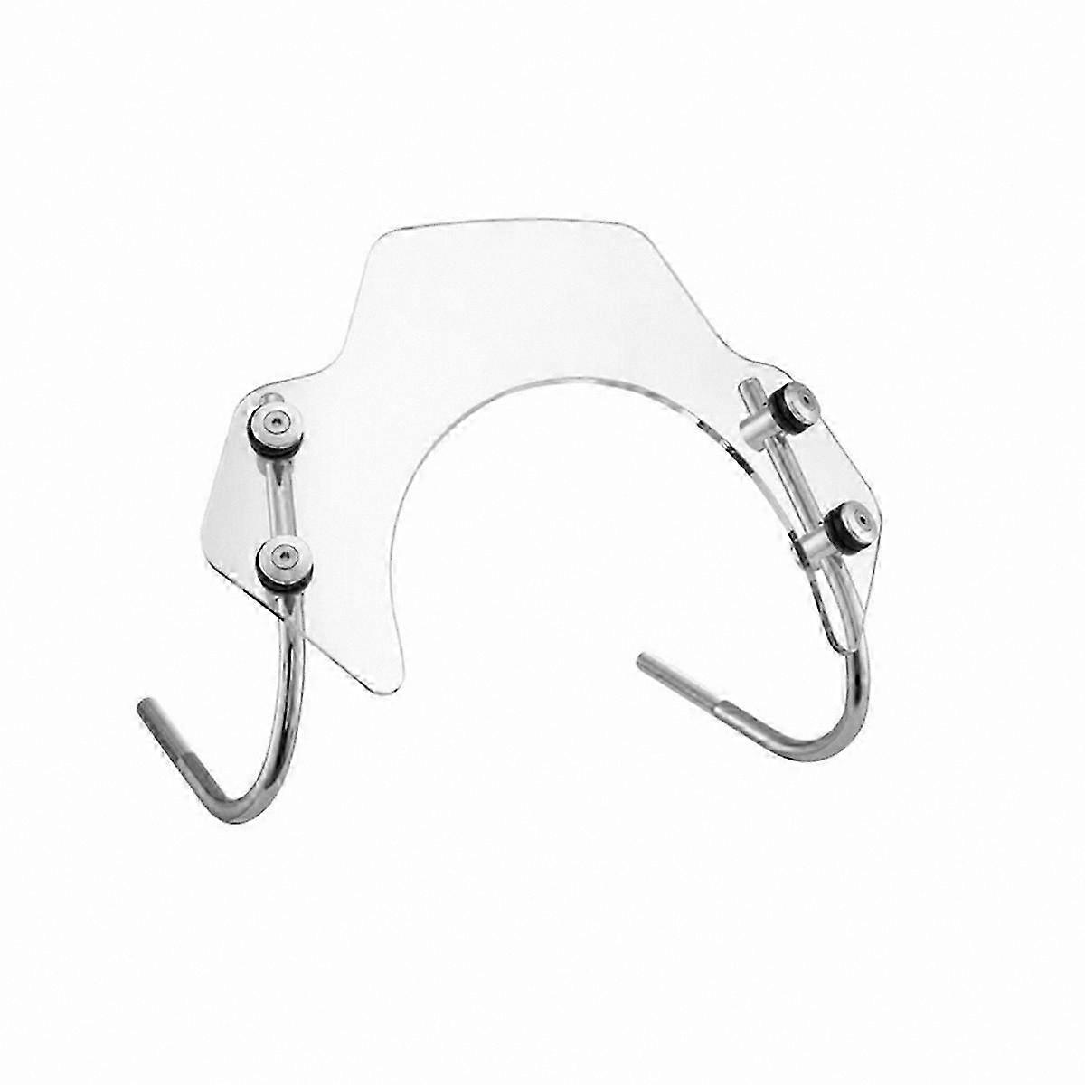 Universal Motorcycle Windshield Flyscreen for 125-300cc Scooters and Bikes