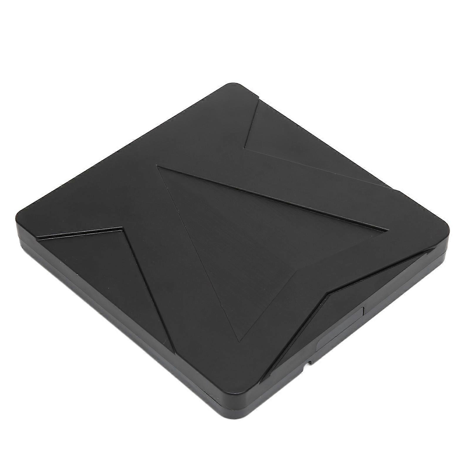 External DVD Drive 5Gbps USB3.0 Type-C Slim Portable CD DVD Burner Black