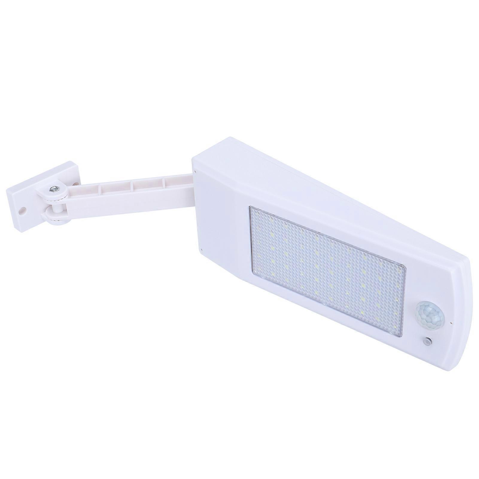 LED Motion Sensor Solar Light 25x10x5cm White 2000mAh IP65