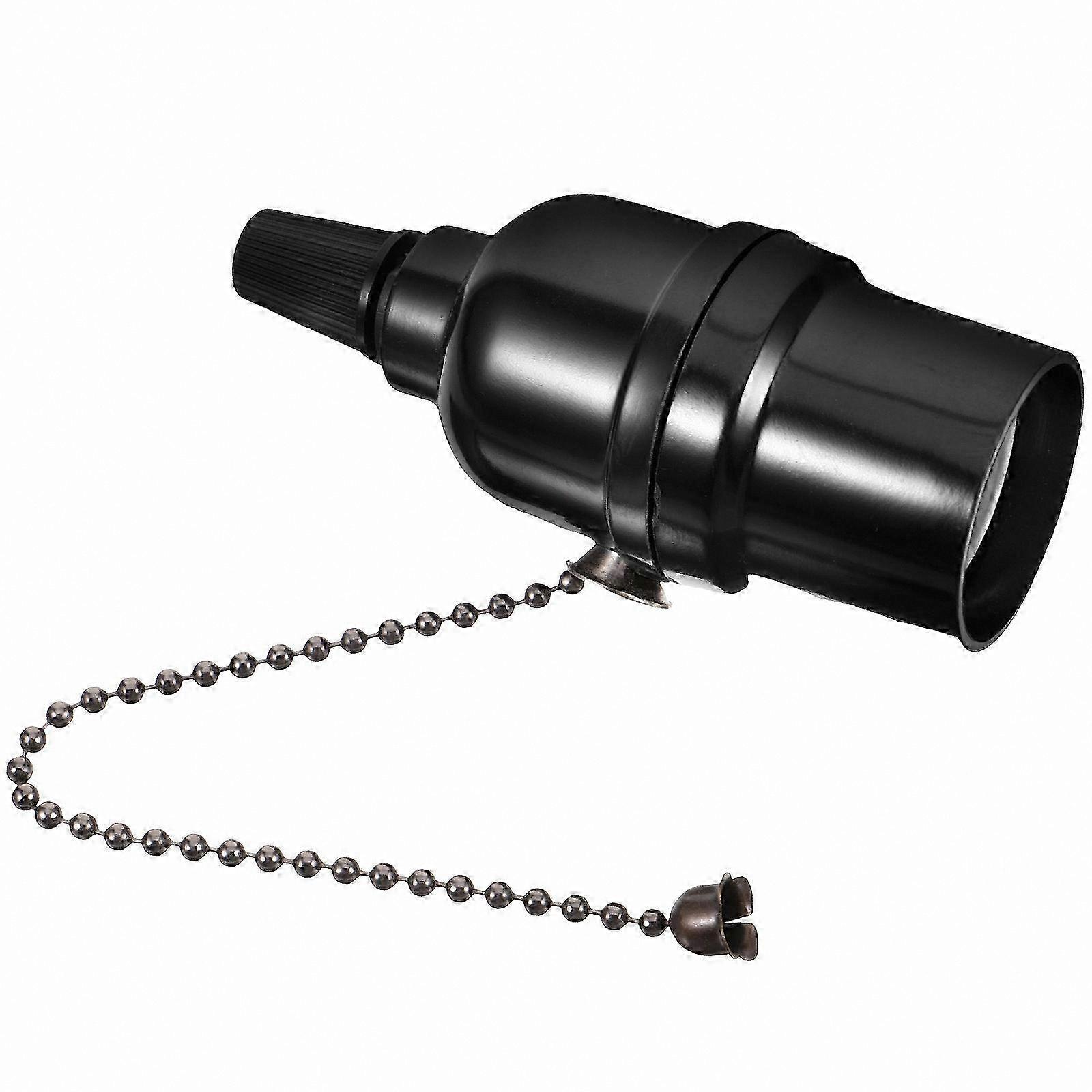 Ceiling Light Fixture with Pull Chain Switch E26 Socket Holder for Home Lighting Solutions