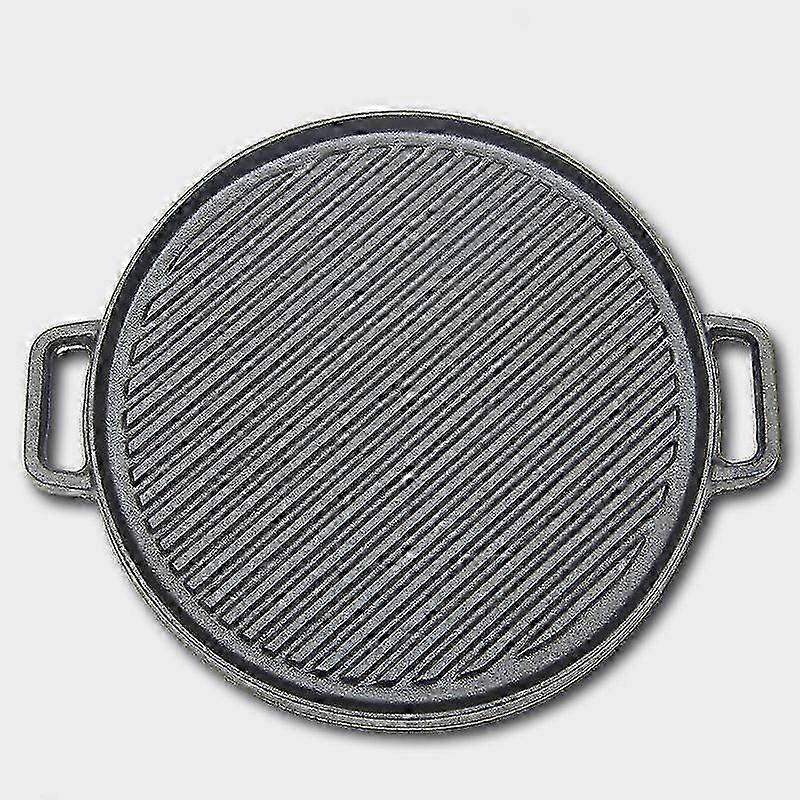 12 Inch Cast Iron Griddles, 2 in 1 Reversible Griddle with Handle, Reversible Griddle for Stove Top, Gas Stove, Electric Stove, Open Grill