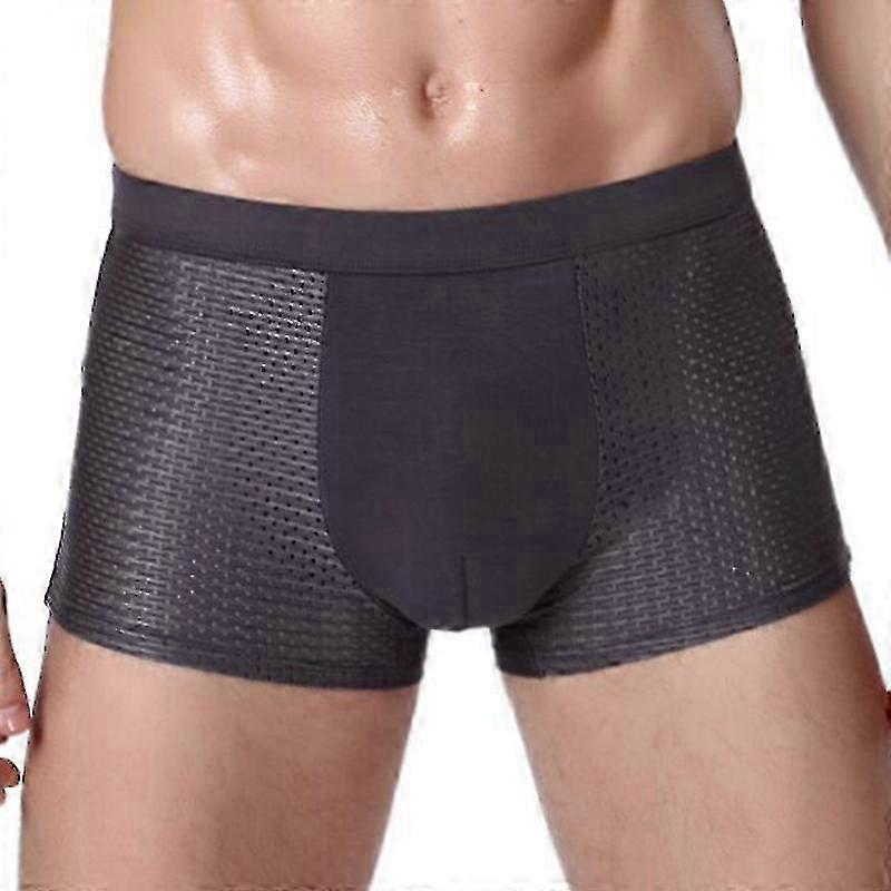All-day comfort bamboo boxers - 4 PCS soft underwear for men