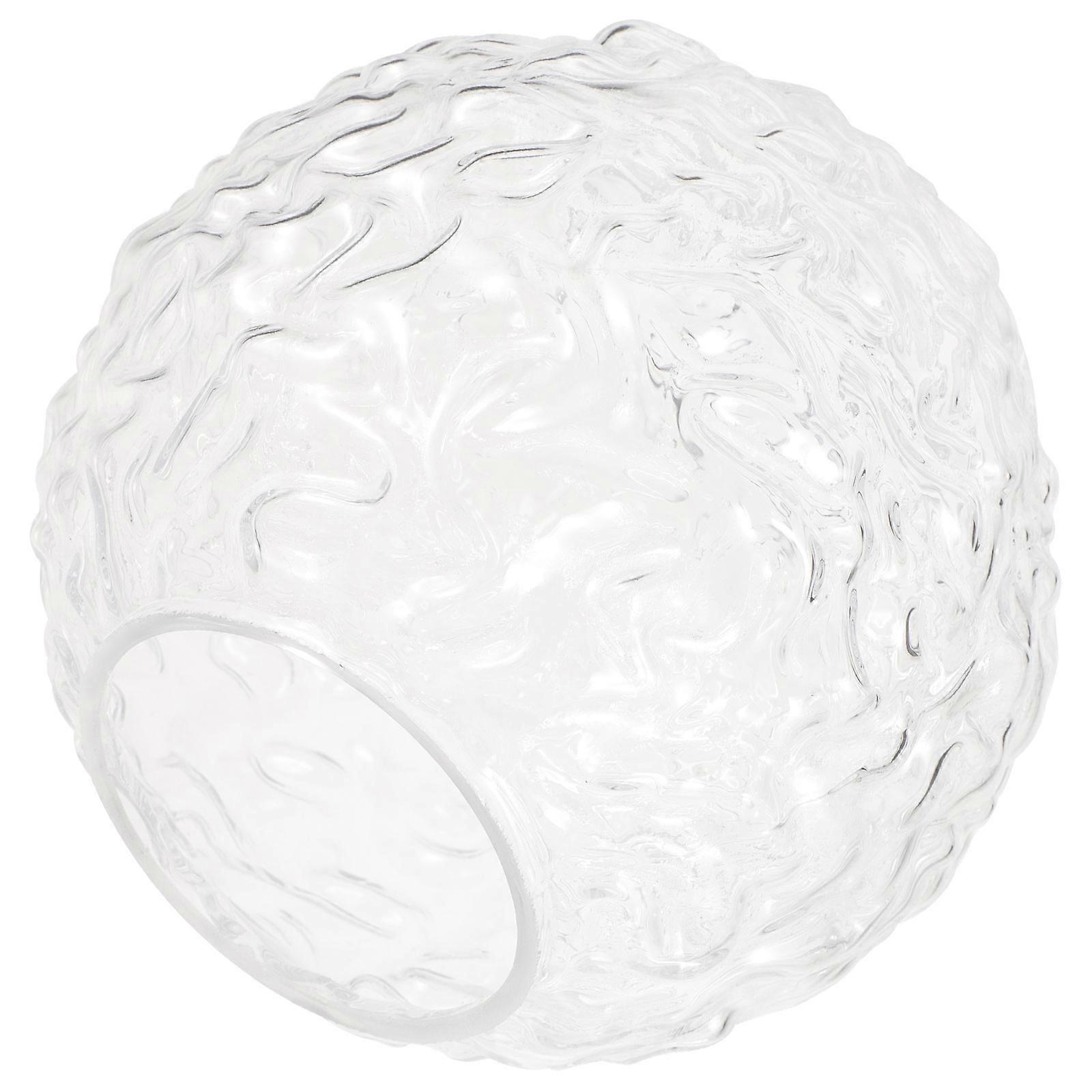 Lamp Shade Transparent Ball Shape Lampshade for Home 3Pcs