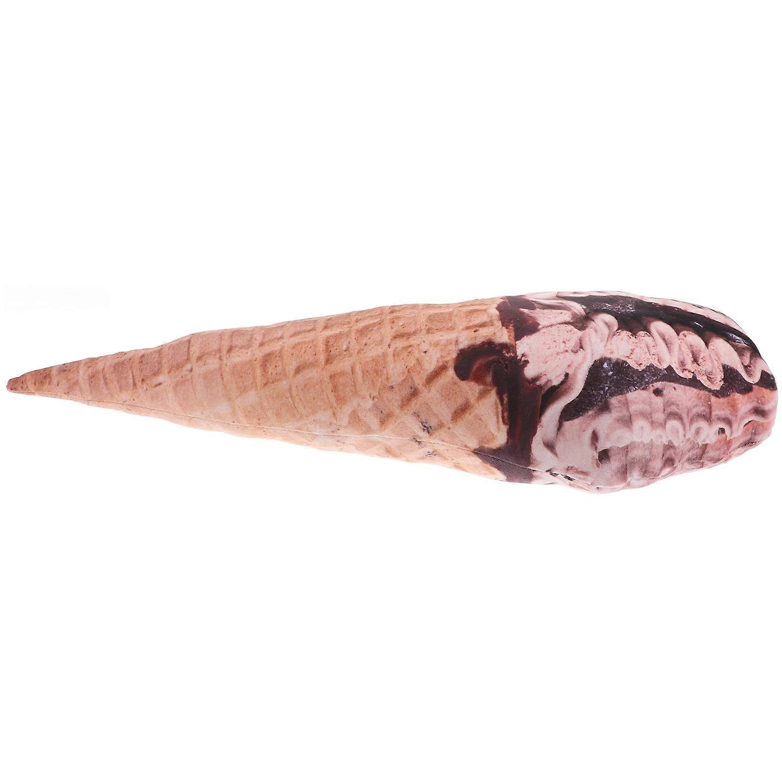 Ice Cream Throw Pillow Cushion for Home Use Food Shaped Pillow
