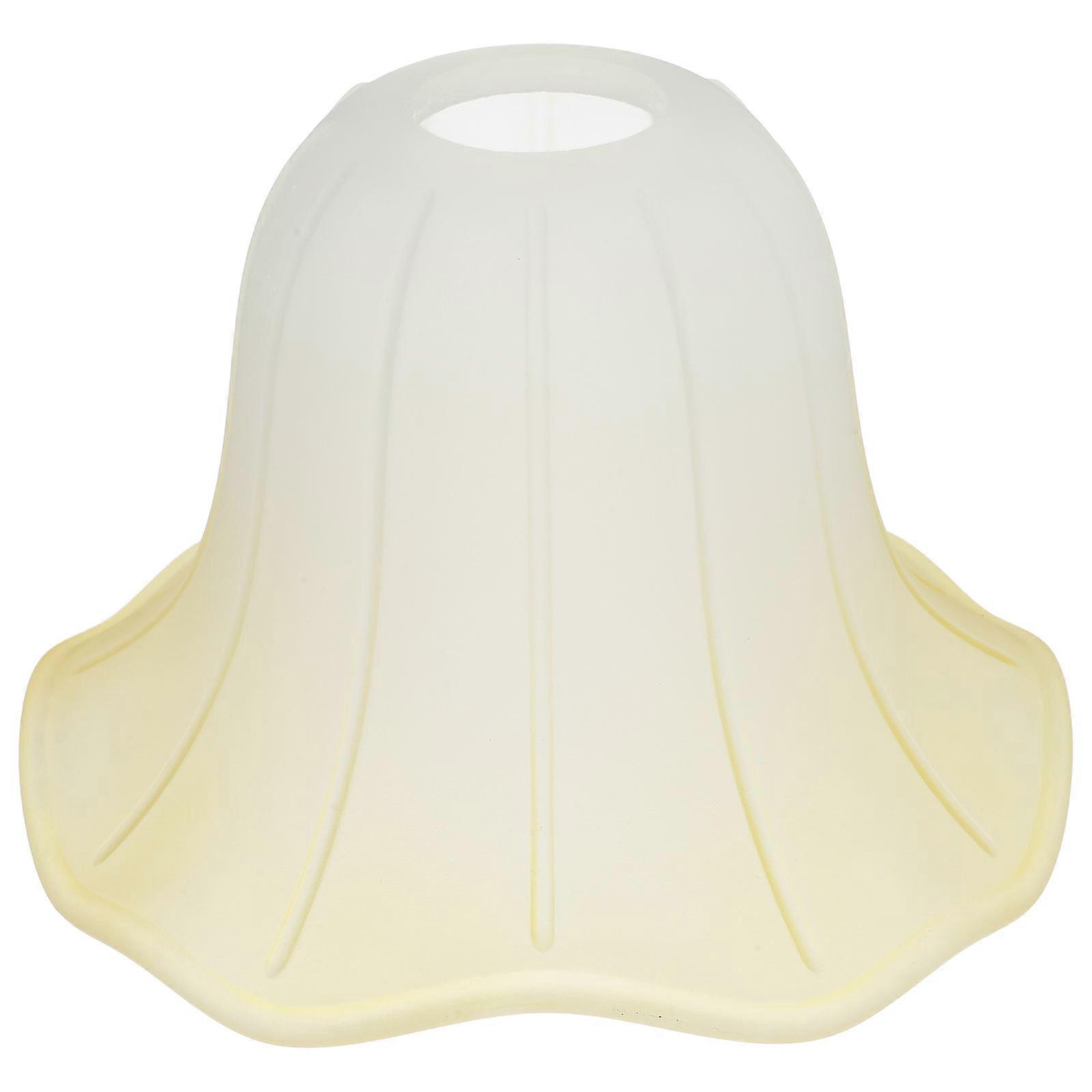 Glass Lamp Shade Bell Lampshade for Lamp Use 3Pcs Frosted Glass Assorted Color